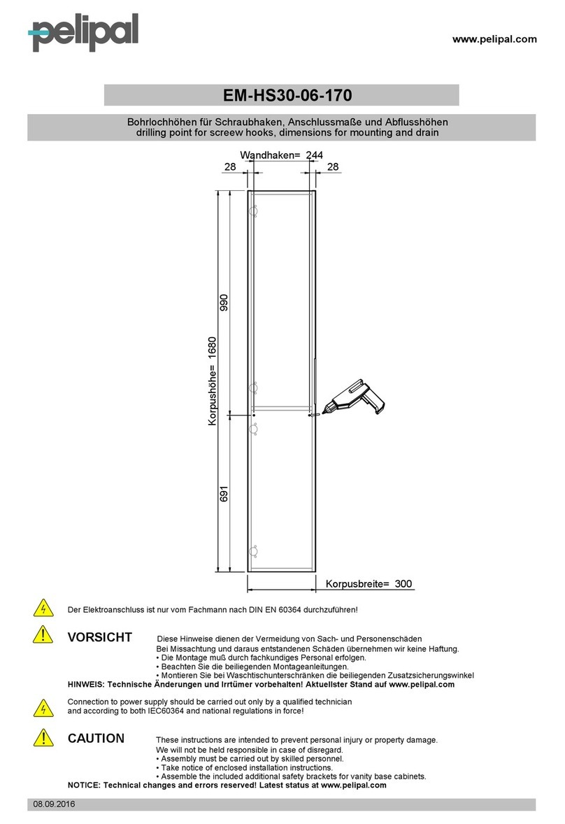 pelipal EM-HS30-06-170 User manual pelipal EM-HS30-06-170 User manual