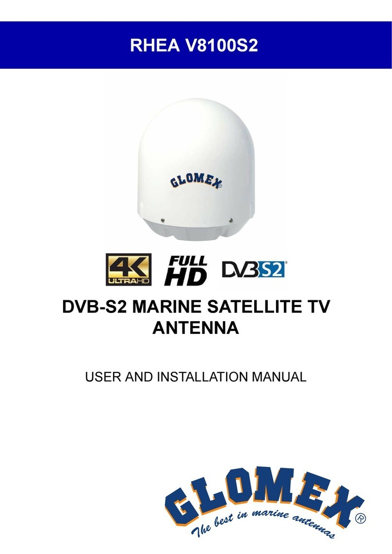 Glomex RHEA V8100S2 User and installation manual Glomex RHEA V8100S2 User and installation manual