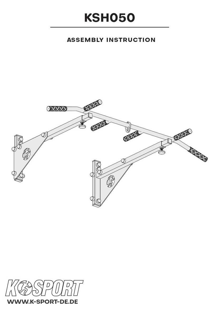 K-SPORT KSH050 Assembly instruction