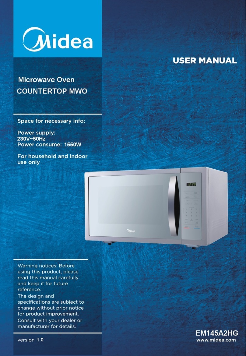 Midea EM145A2HG User manual