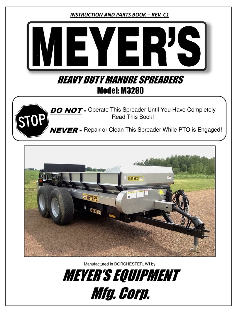 Meyer's M3280 User manual Meyer's M3280 User manual