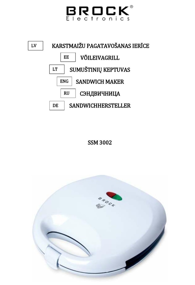 Brock SSM 3002 instructions