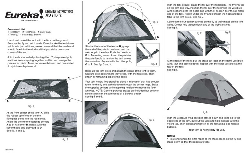 Eureka APEX 2 Assembly instructions