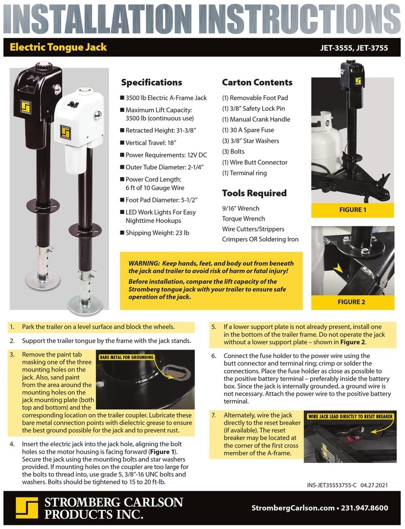 Stromberg Carlson Products JET-3555 installation instructions