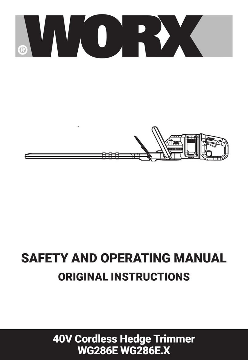Worx WG286E Installation manual