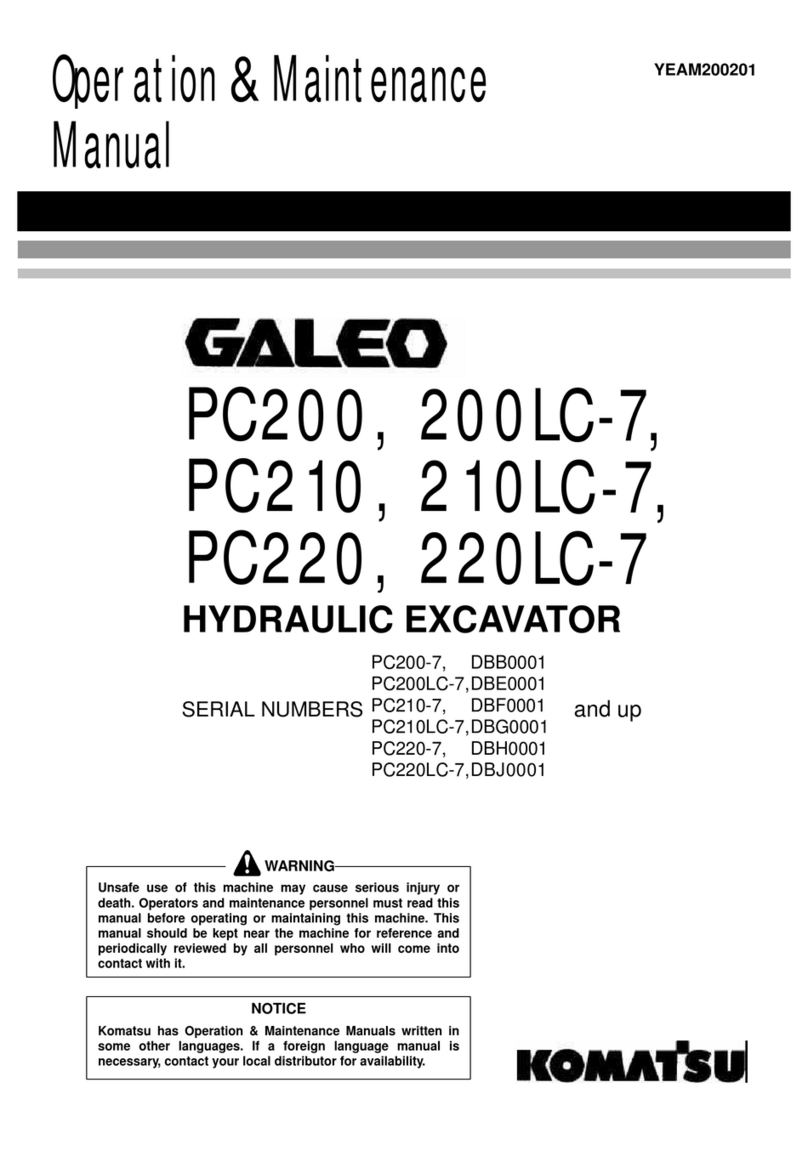 Komatsu DBB0001 Manual