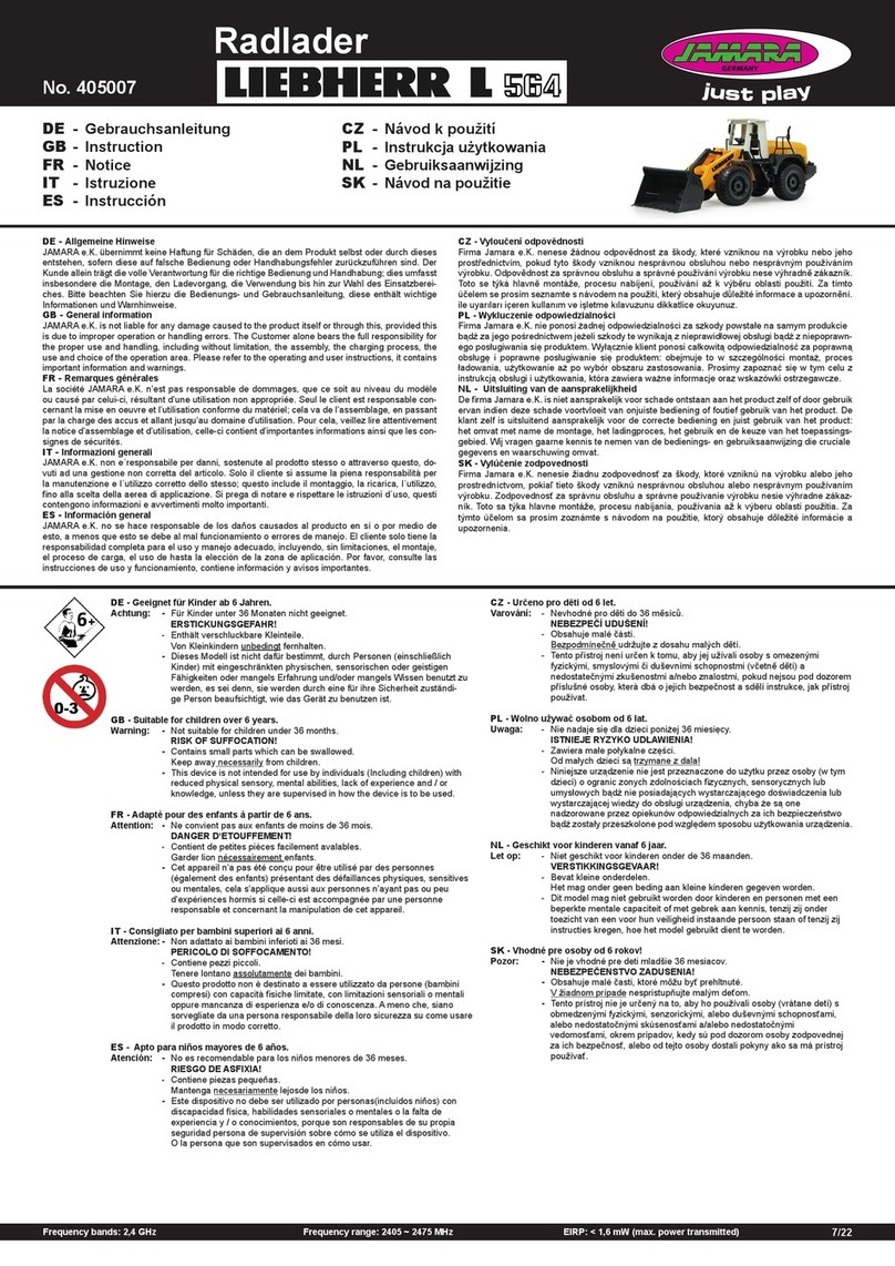 Jamara 405007 instructions