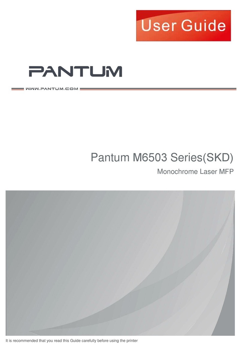 Pantum M6503 Series User manual Pantum M6503 Series User manual