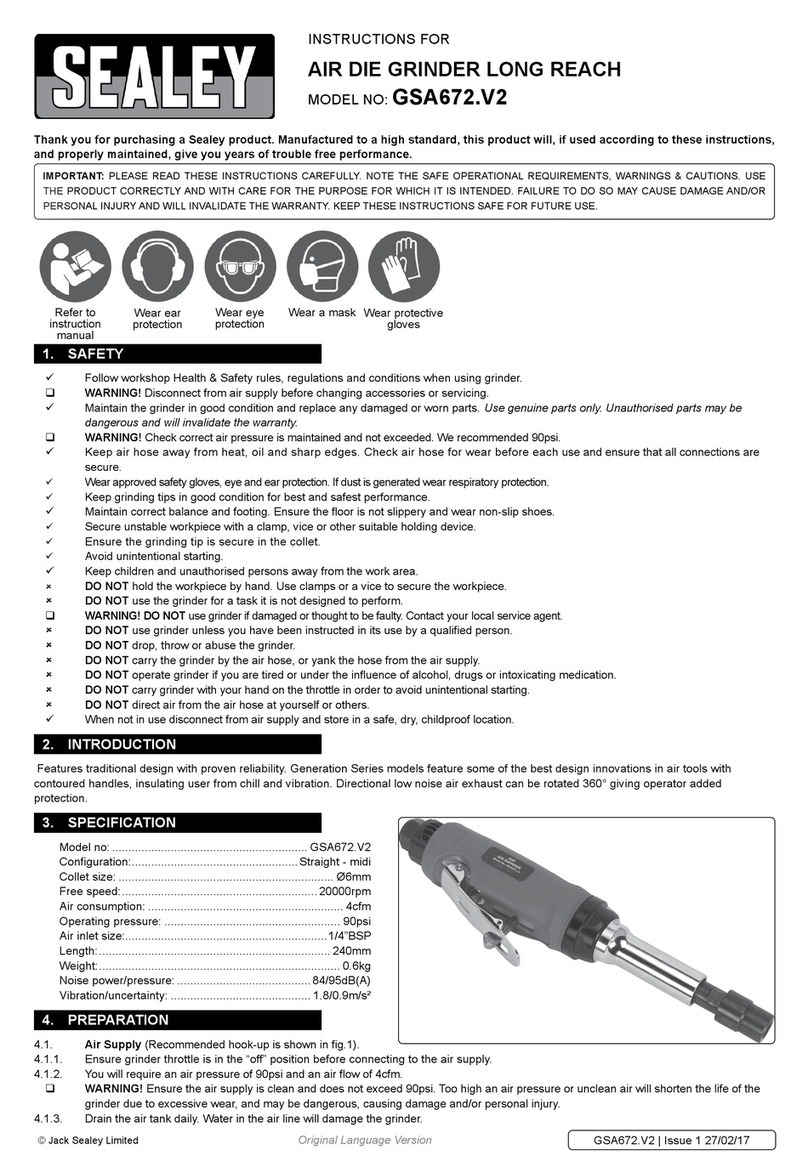 Sealey GSA672.V2 User manual
