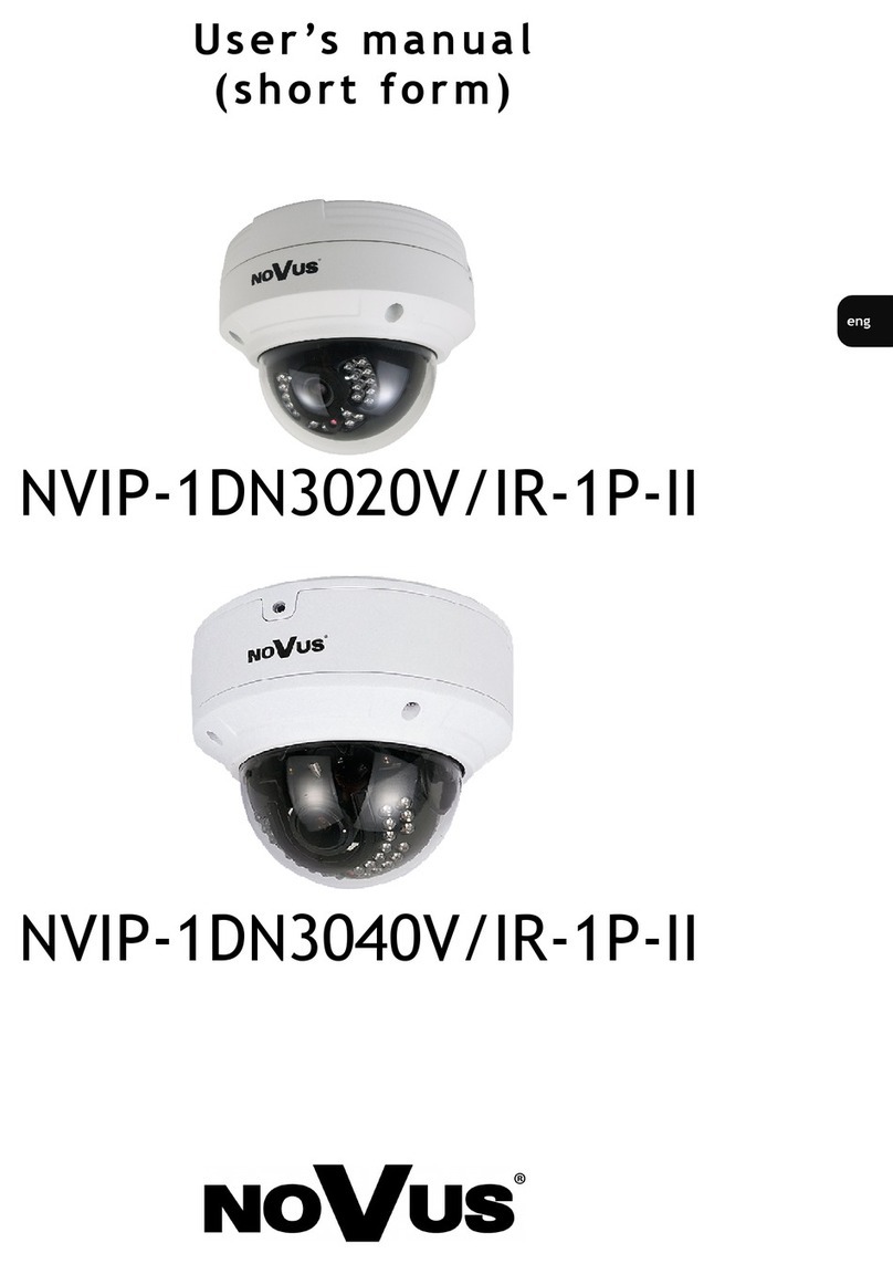 Novus NVIP-1DN3020V/IR-1P-II user manual Novus NVIP-1DN3020V/IR-1P-II user manual