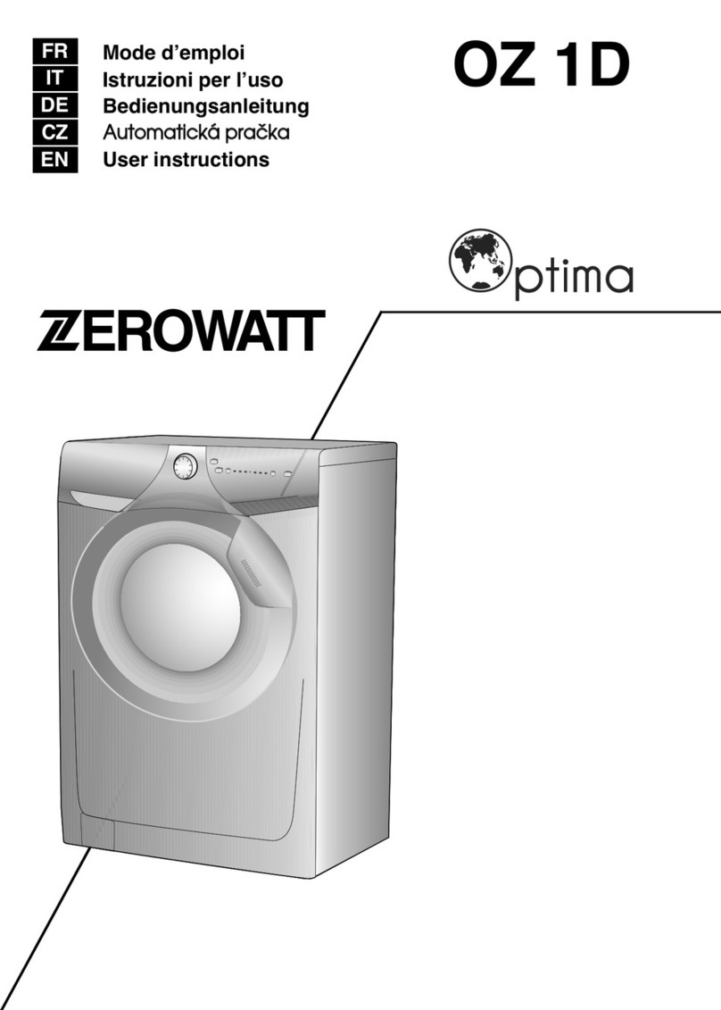 Zerowatt OZ 1D User instructions