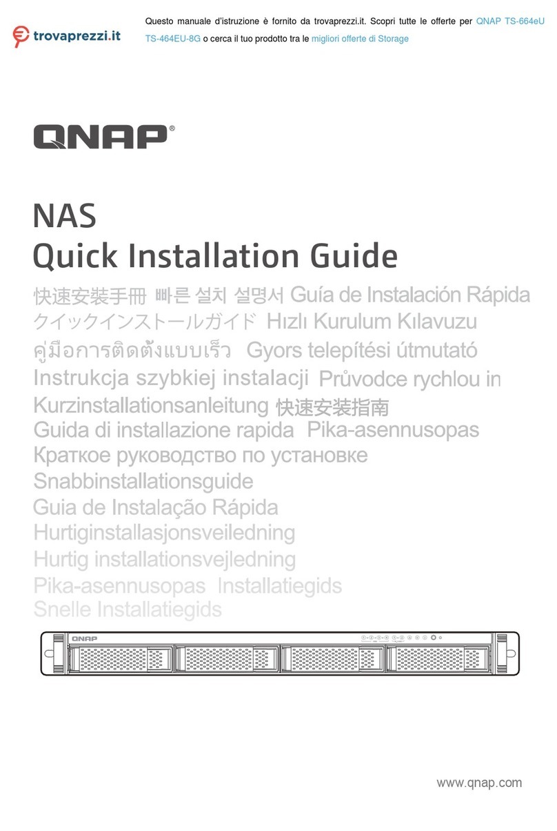 QNAP TS-664eU User manual QNAP TS-664eU User manual