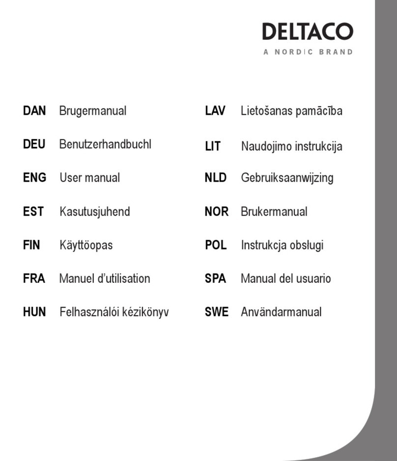 Nordic DELTACO GT-292 user manual