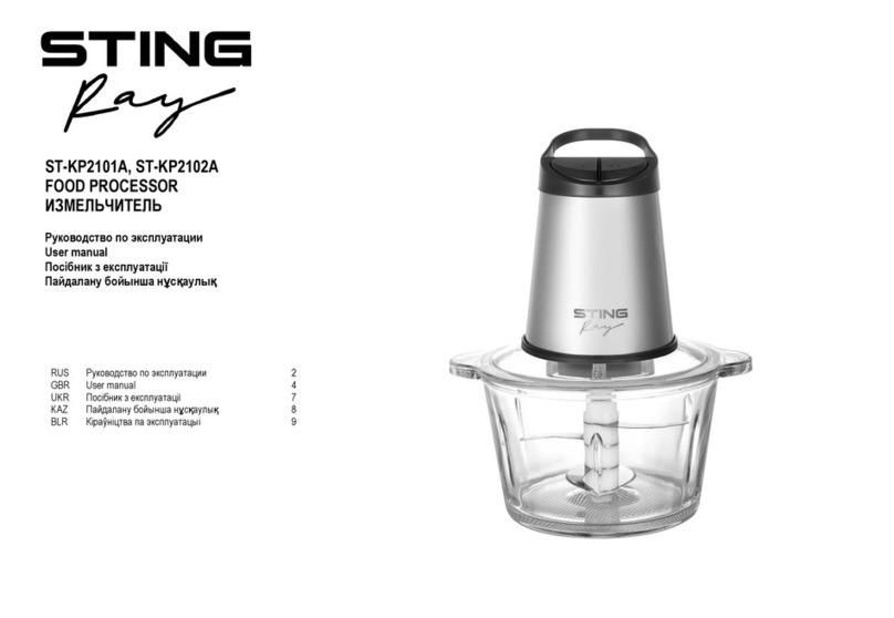 Stingray ST-KP2101A user manual