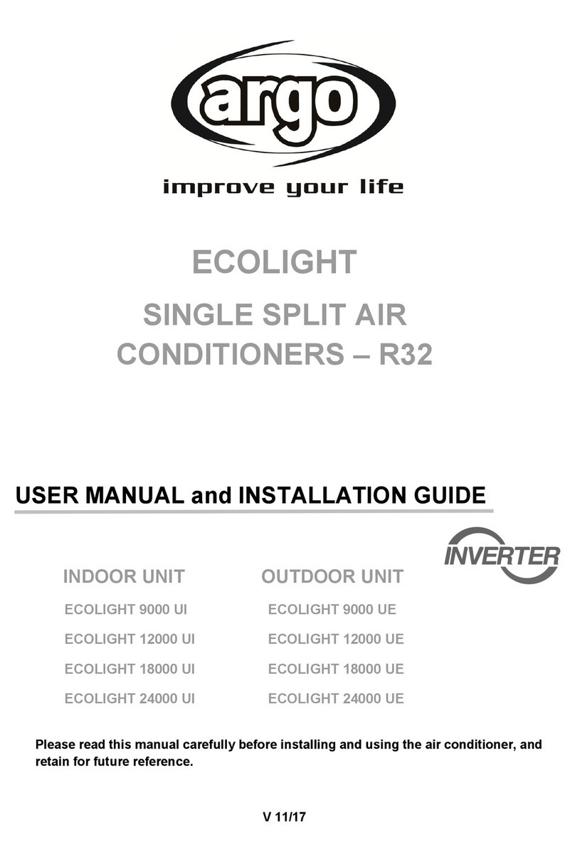 Argo Ecolight 9000 UI User manual