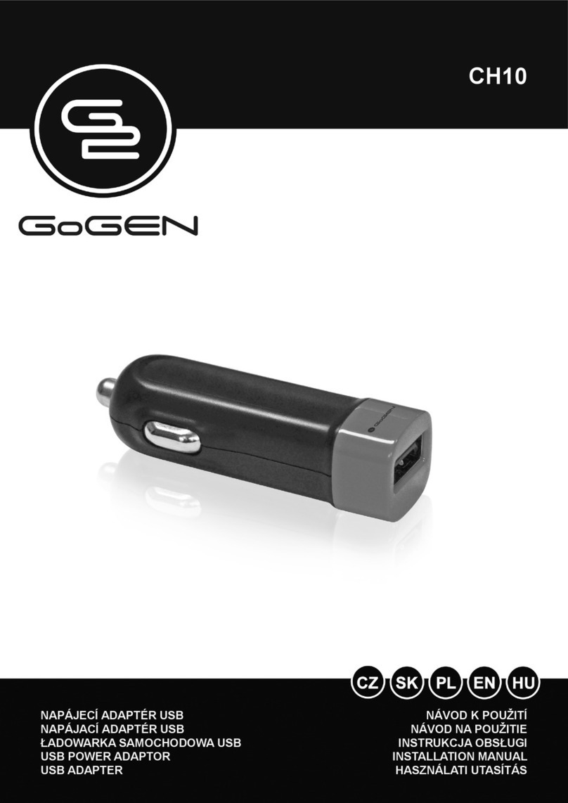 Gogen CH10 User manual
