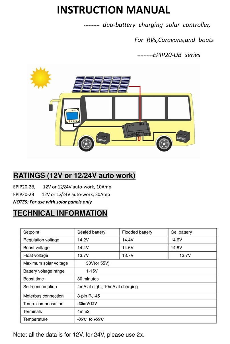 EP Solar EPIP20-DB Series instruction manual