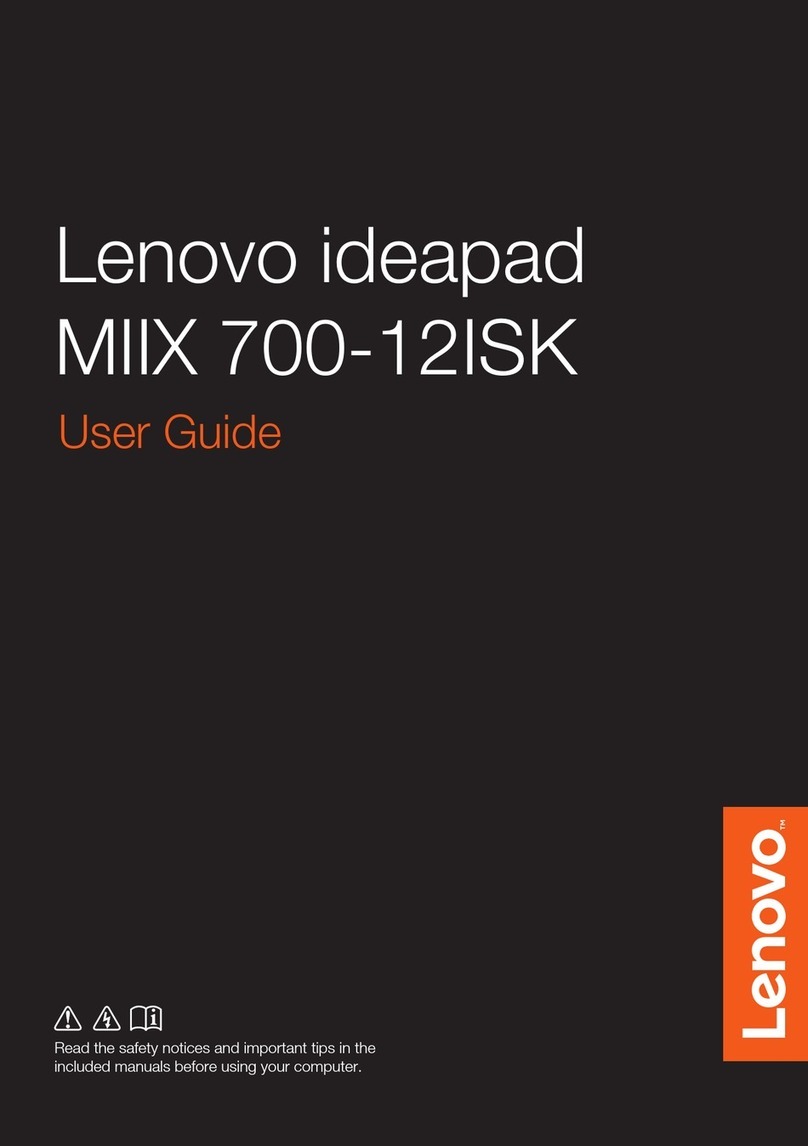 Lenovo ideapad MIIX 700-12ISK User manual