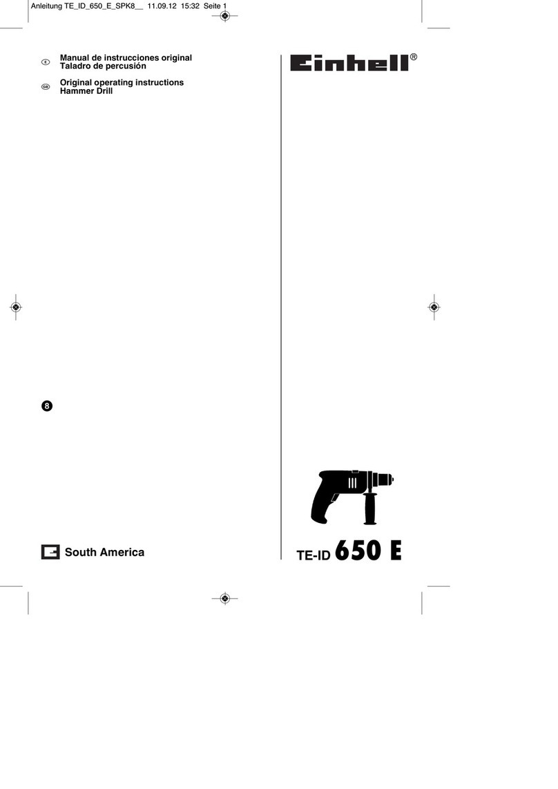 EINHELL TE-ID 650 E Original operating instructions