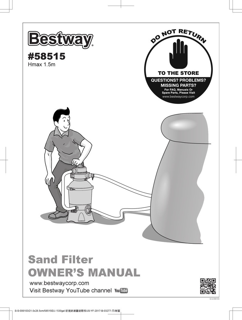 Bestway 58515 owner's manual