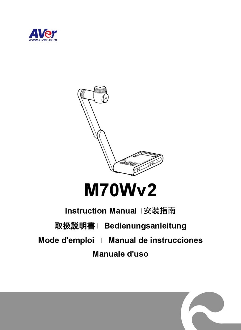 AVer M70Wv2 User manual