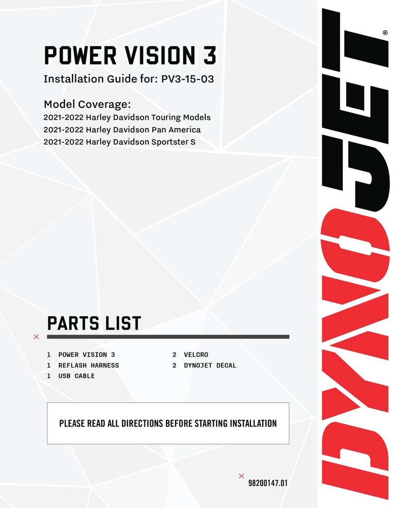 Dynojet POWER VISION 3 User manual