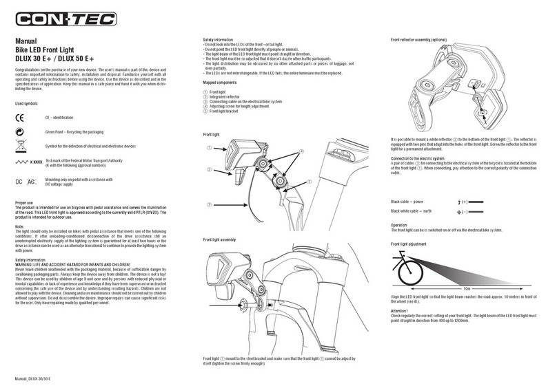 Contec DLUX 30 E+ manual