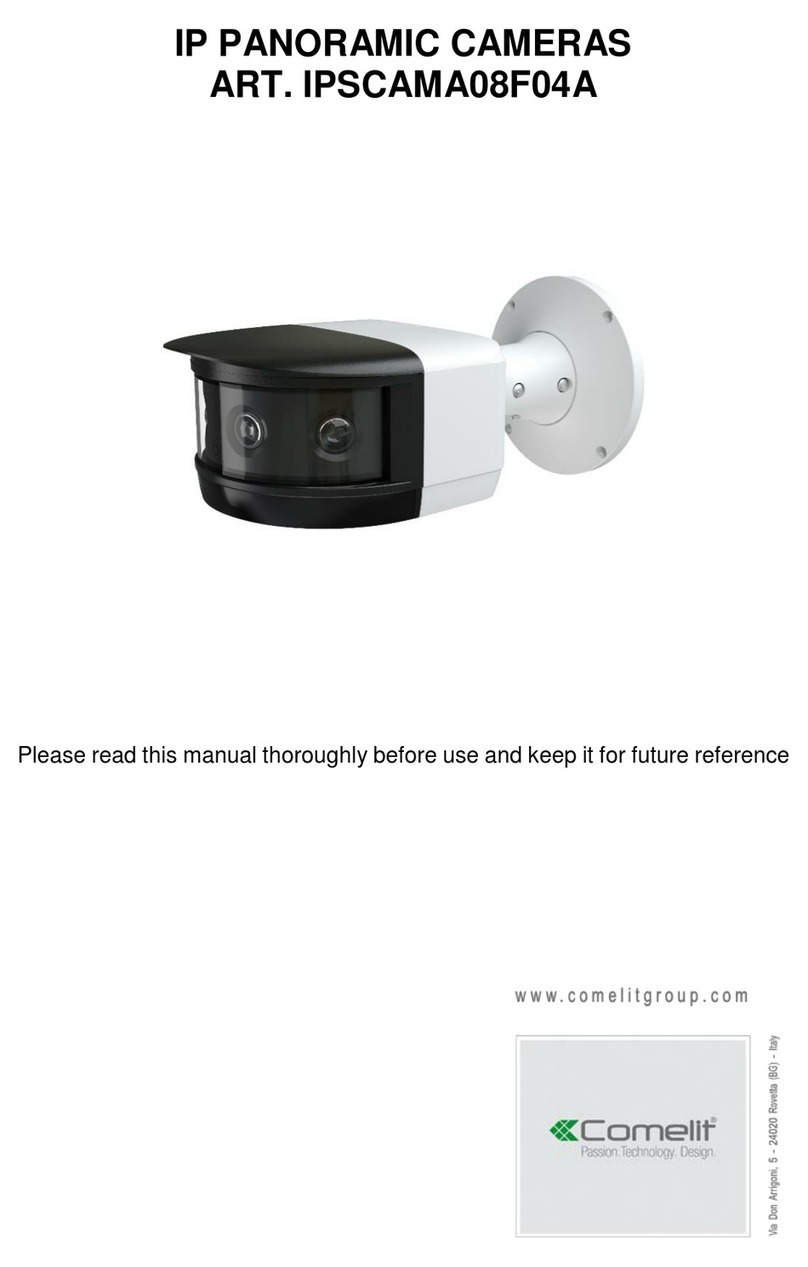 Comelit IPSCAMA08F04A User manual