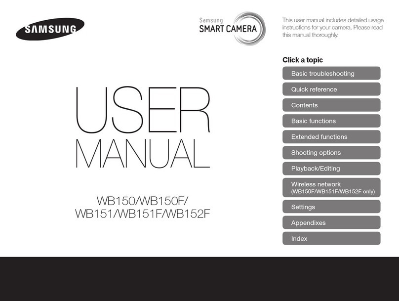 Samsung SMARTCAMERA WB151F User manual