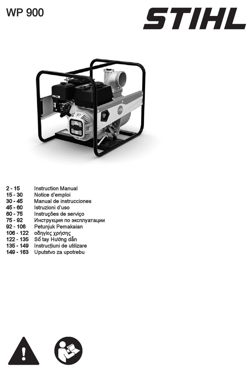 Stihl WP 900 User manual