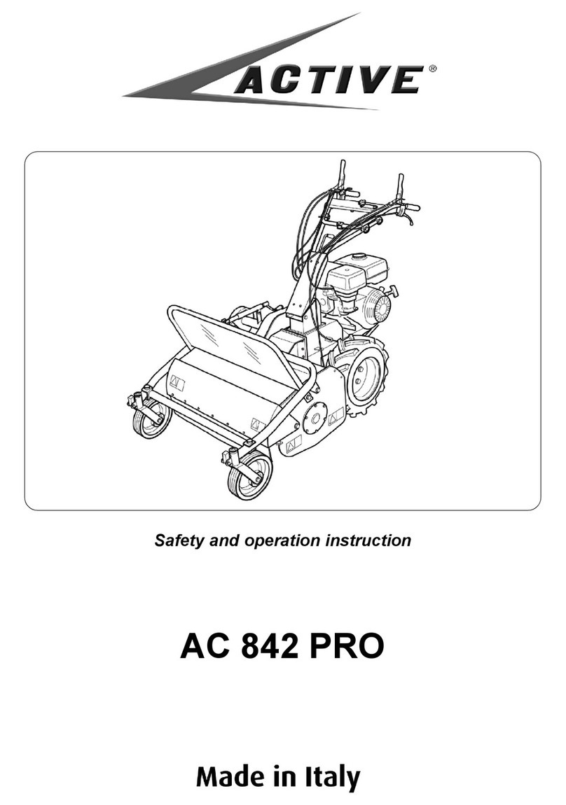 Active AC 842 PRO Safety and operation instruction Active AC 842 PRO Safety and operation instruction