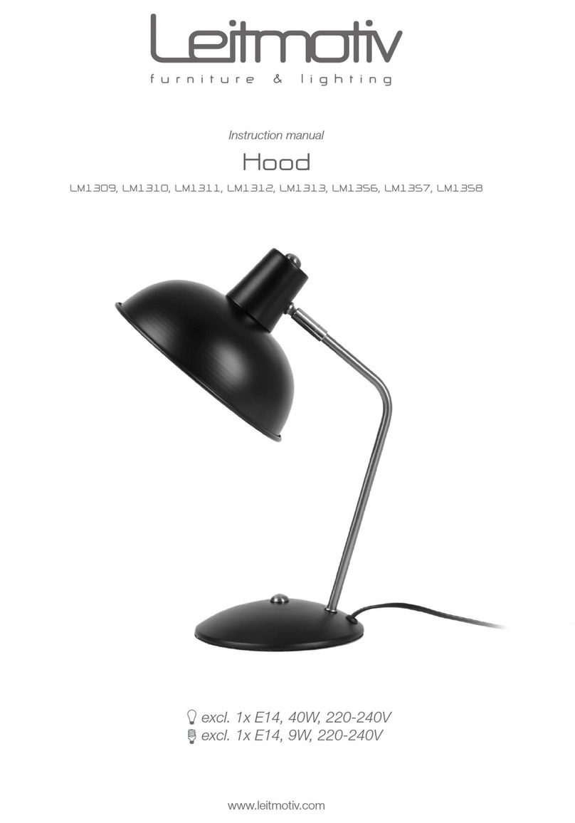 Leitmotiv Hood LM1309 instruction manual