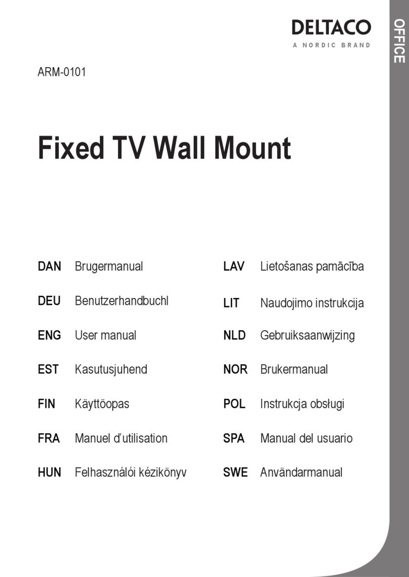 Nordic DELTACO ARM-0101 User manual