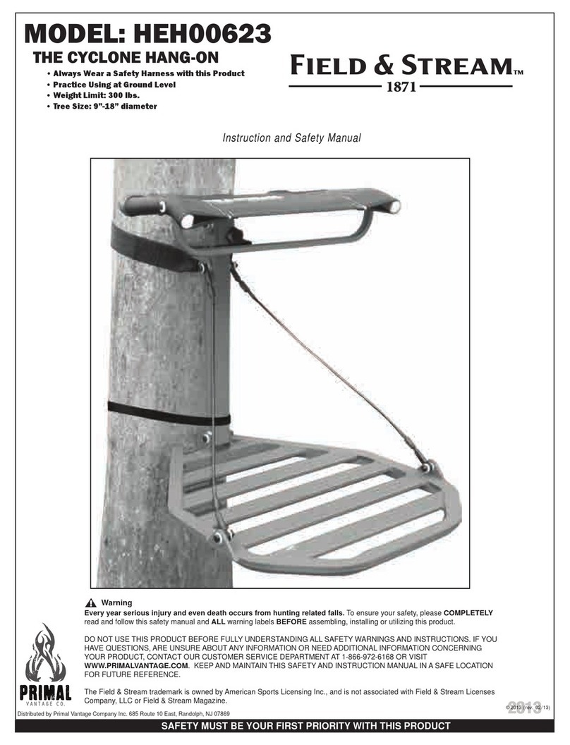 Primal Vantage Field&Stream HEH00623 Instruction and safety manual