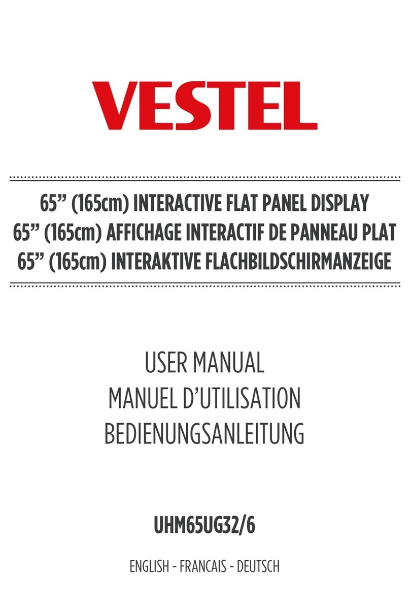 VESTEL UHM65UG32/6 User manual