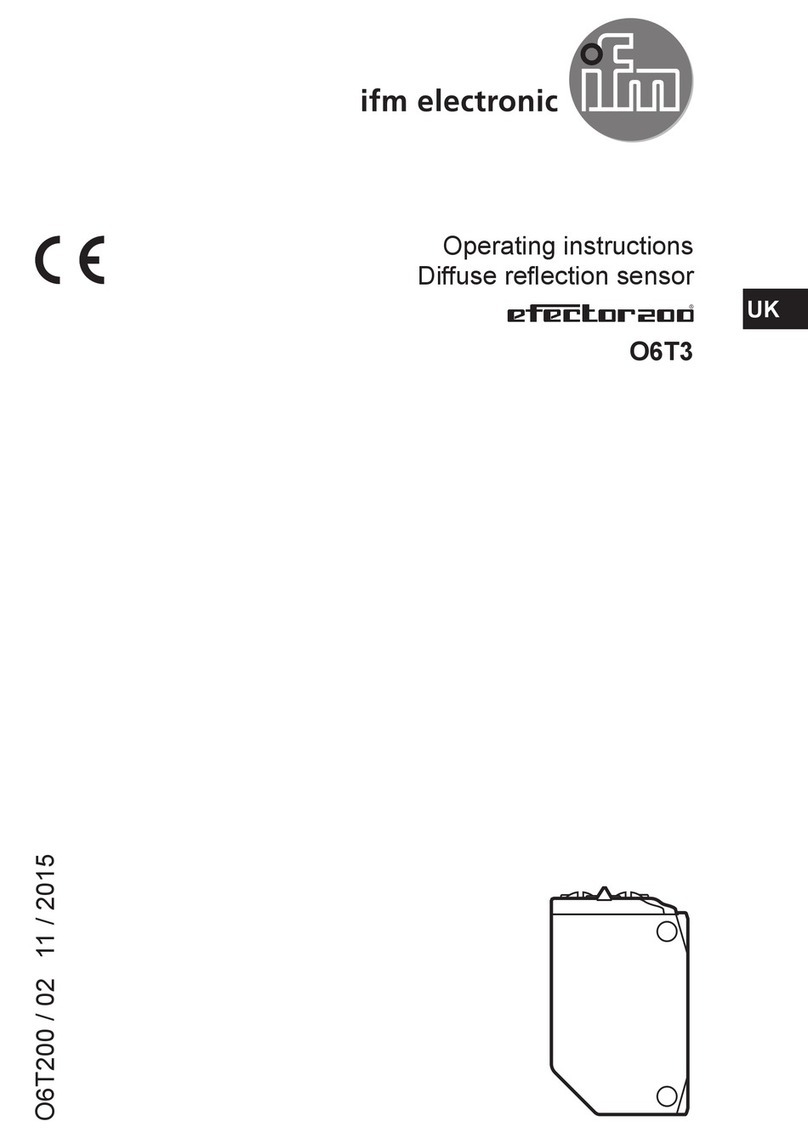 IFM Electronic efector200 O6T3 User manual
