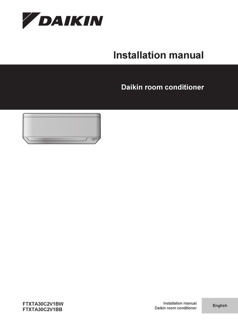 Daikin FTXTA30C2V1BB User manual