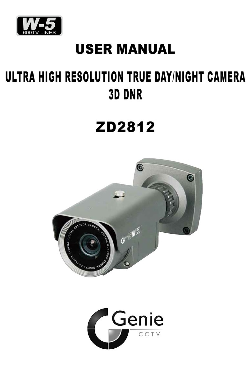 Genie CCTV ZD2812 User manual