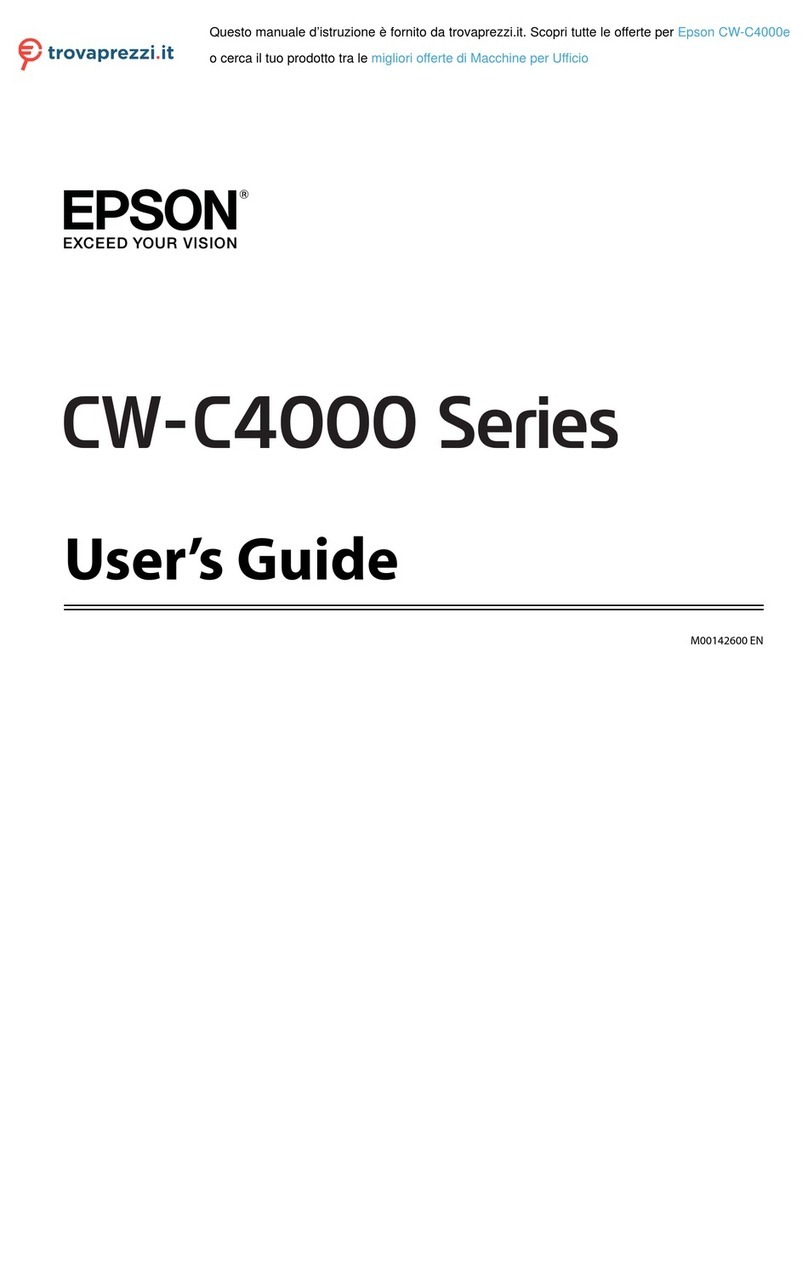 Epson CW-C4000e User manual