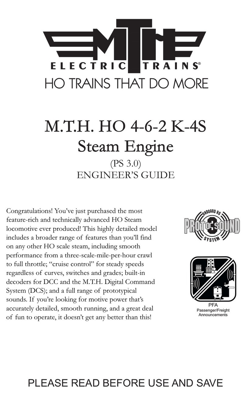 M.T.H. HO 4-6-2 K-4S Engineer's guide