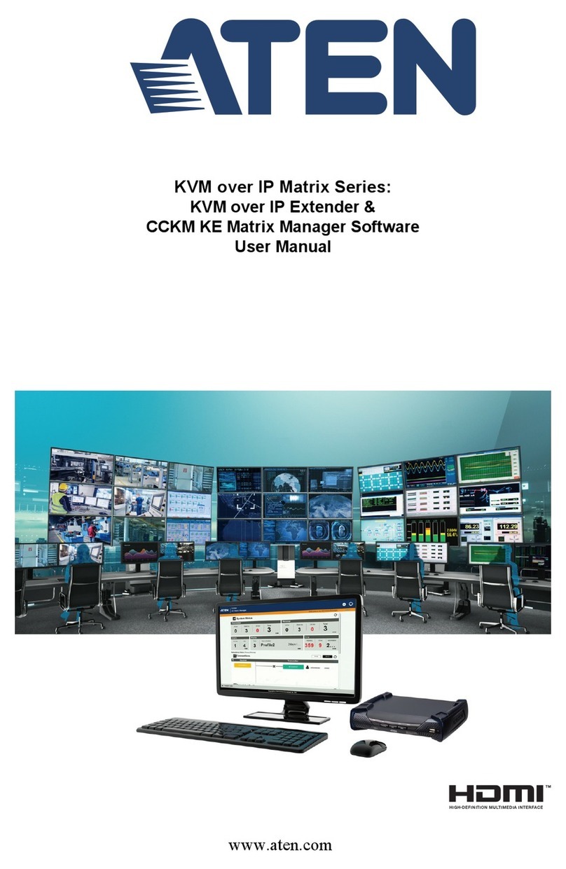 ATEN KE8952R-AX User manual