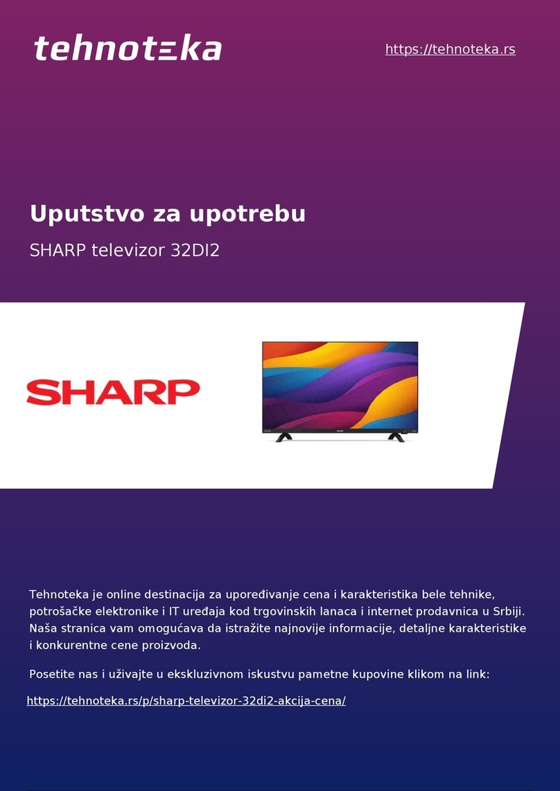 Sharp 32DI2 User manual