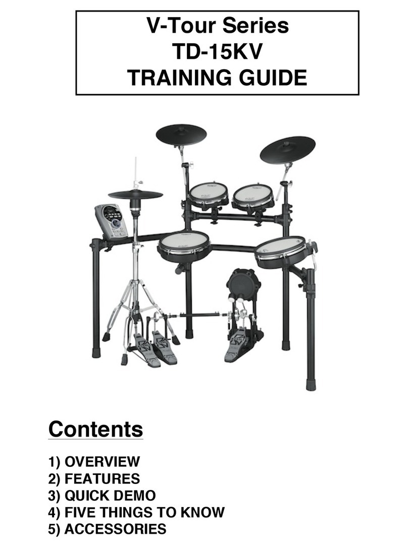 Roland TD-15KV Setup guide