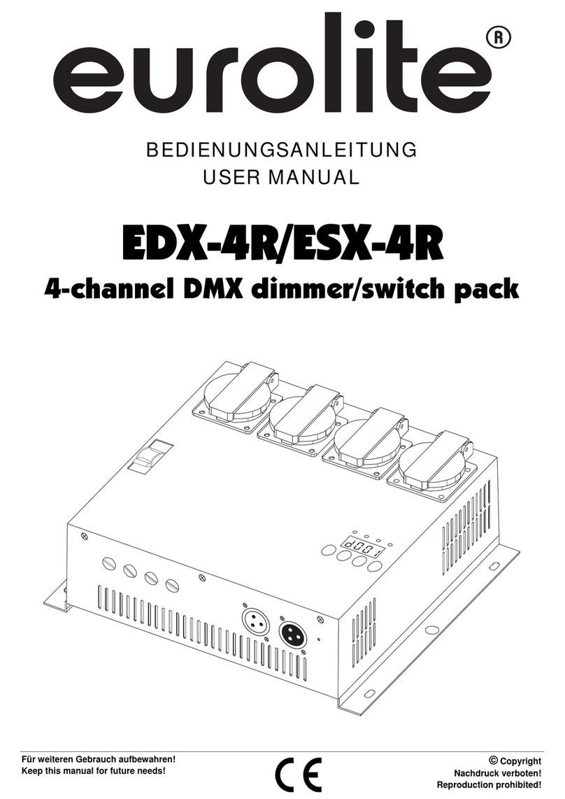 EuroLite EDX-4R user manual