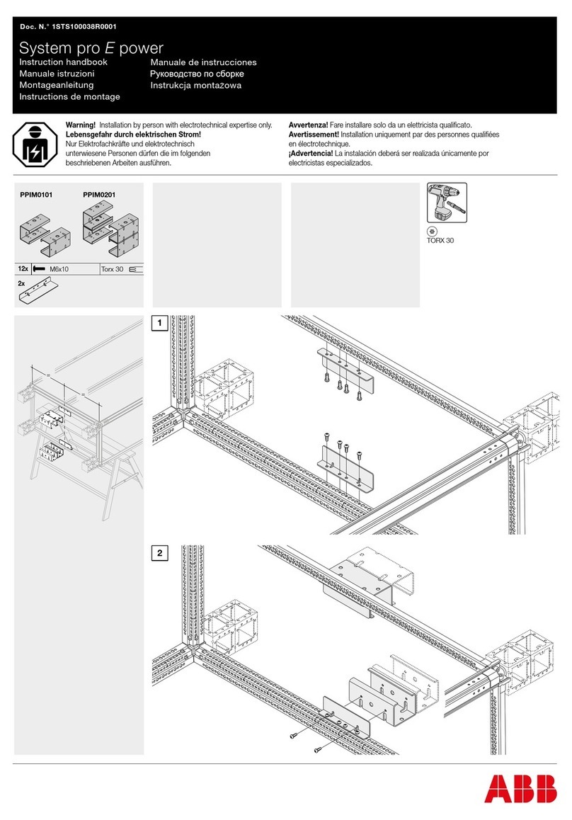 ABB pro E power PPIM0101 Instruction handbook