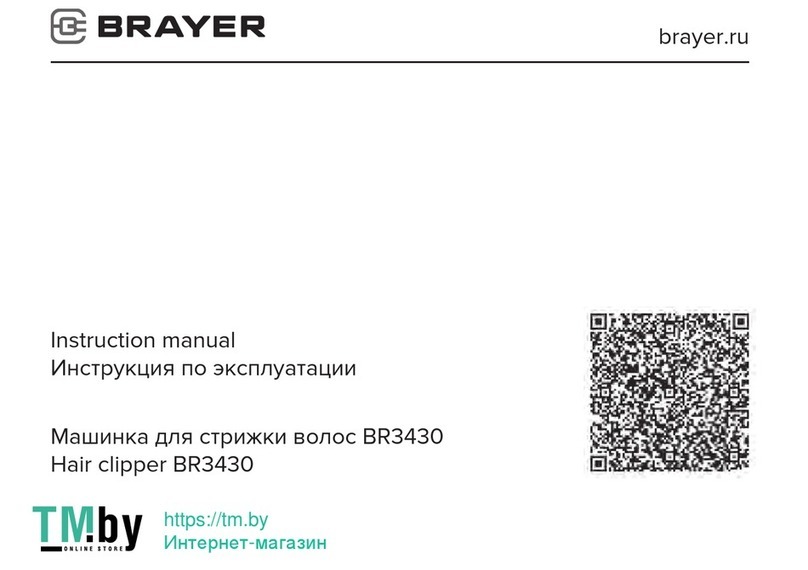 BRAYER BR3430 User manual