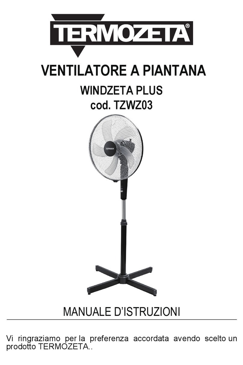 Termozeta WINDZETA PLUS instruction manual
