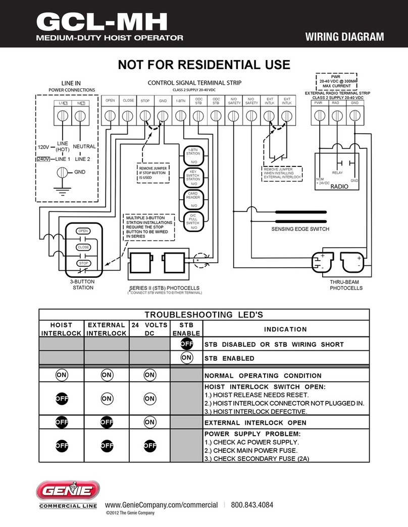 Genie Z Series Wiring diagram