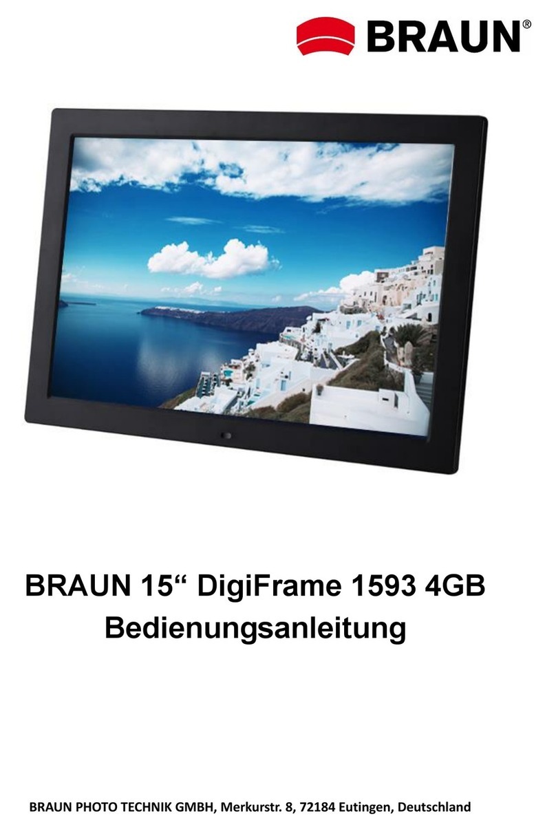 Braun DigiFrame 1593 user manual