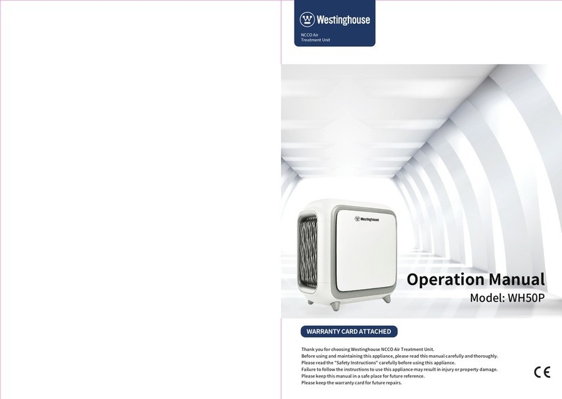 Westinghouse WH50P Operation manual